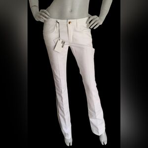 Vintage Y2K Moschino Low Rise Bootcut Jeans Sz 26 - NWT